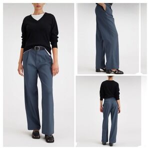 Dockers Blue Wide Leg Dress Pants